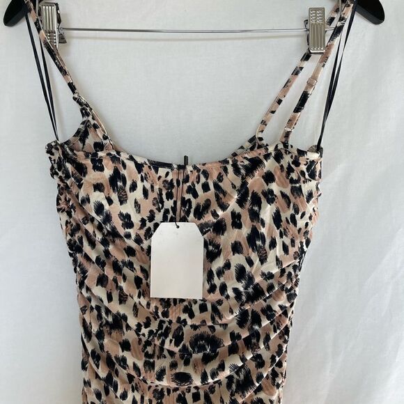 Leopard print midi dress - Picture 9 of 12